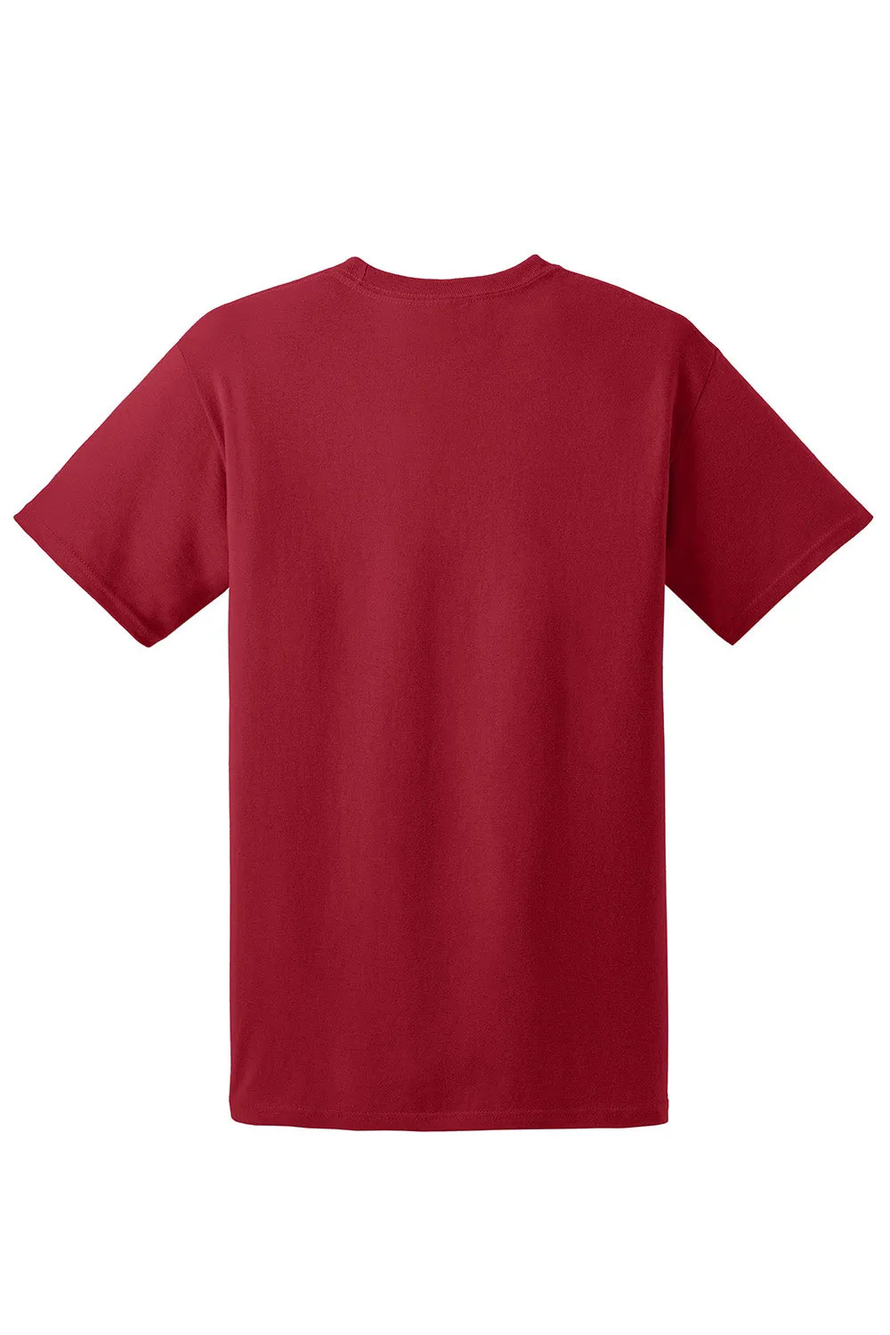 Hanes Mens EcoSmart Short Sleeve Crewneck T-Shirt - Deep Red  Best cheap Clothing Hanes