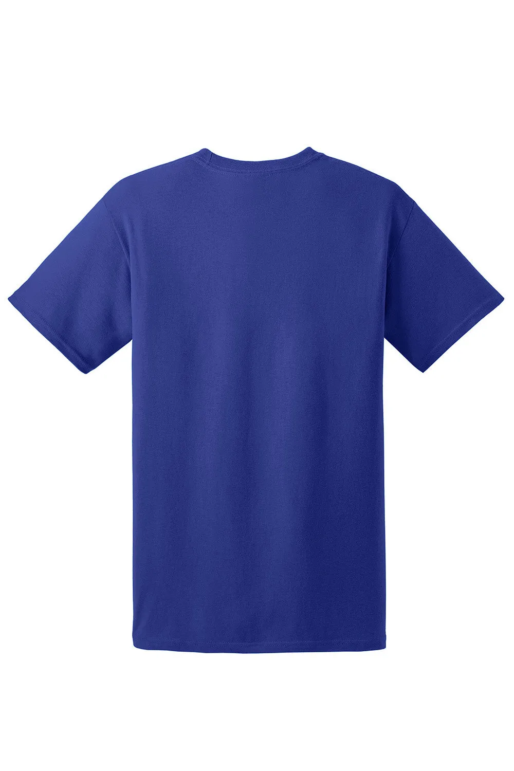 Hanes Mens EcoSmart Short Sleeve Crewneck T-Shirt - Deep Royal Blue  Best cheap Clothing Hanes