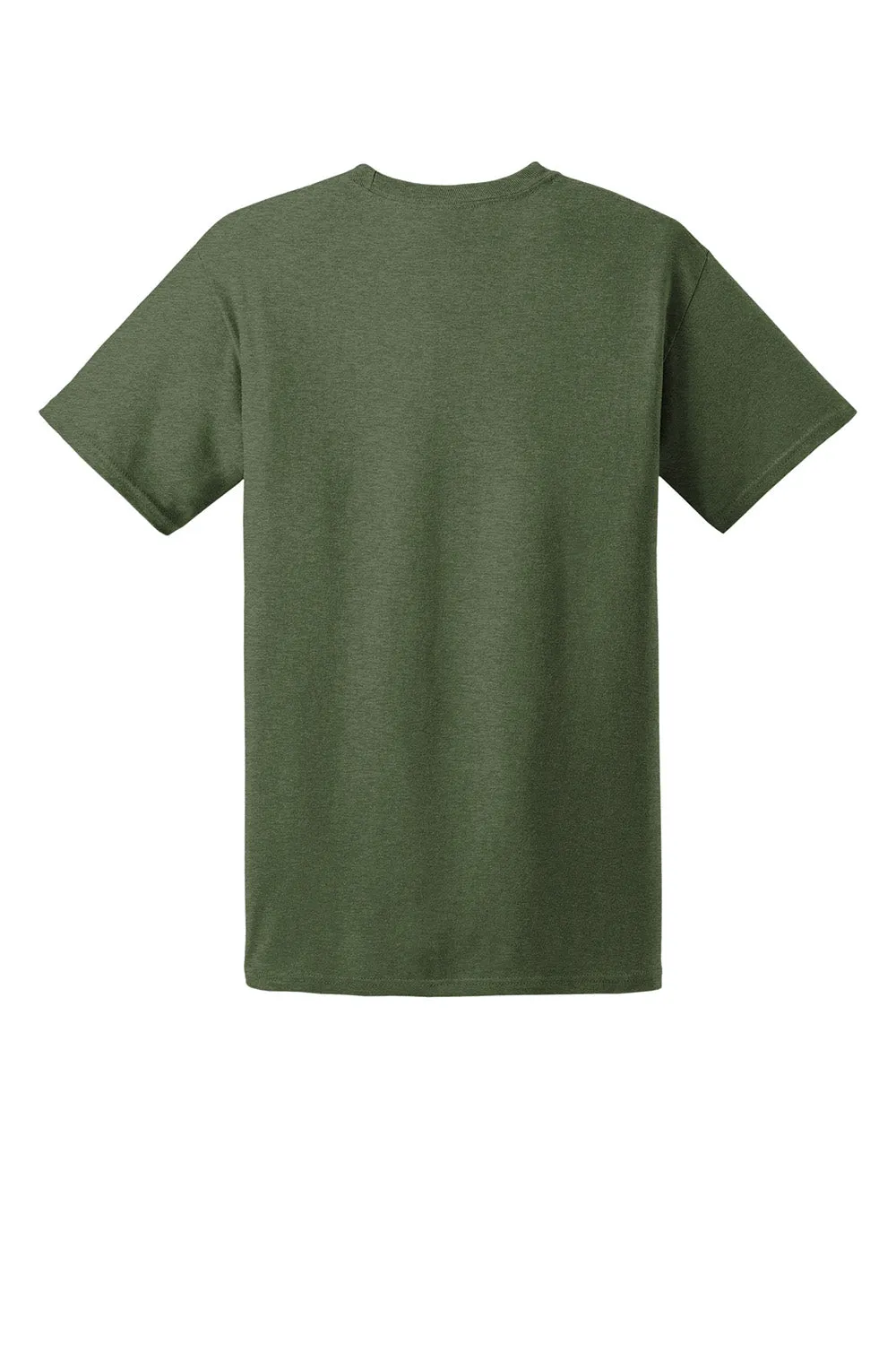 Hanes Mens EcoSmart Short Sleeve Crewneck T-Shirt - Heather Green  Best cheap Clothing Hanes