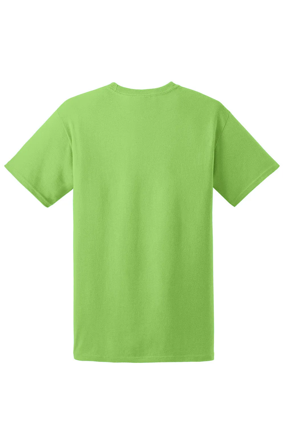 Hanes Mens EcoSmart Short Sleeve Crewneck T-Shirt - Lime Green  Best cheap Clothing Hanes