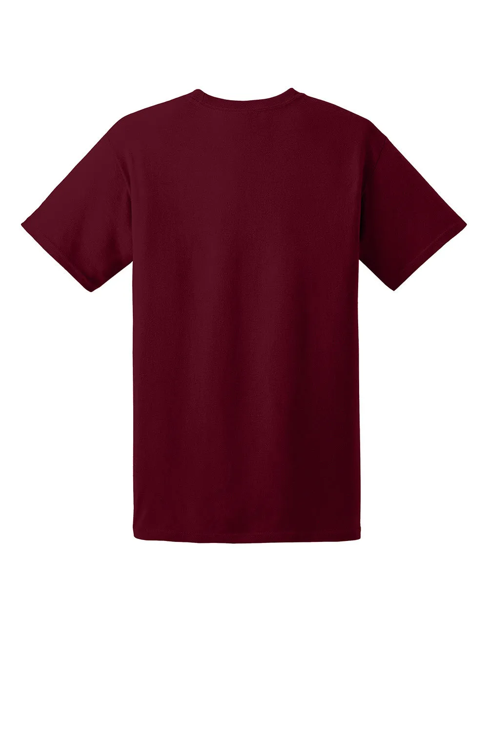 Hanes Mens EcoSmart Short Sleeve Crewneck T-Shirt - Maroon  Best cheap Clothing Hanes