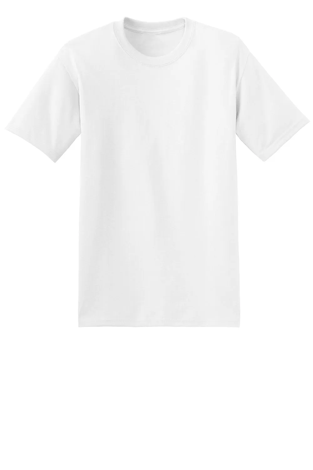 Hanes Mens EcoSmart Short Sleeve Crewneck T-Shirt - White  Best cheap Clothing Hanes