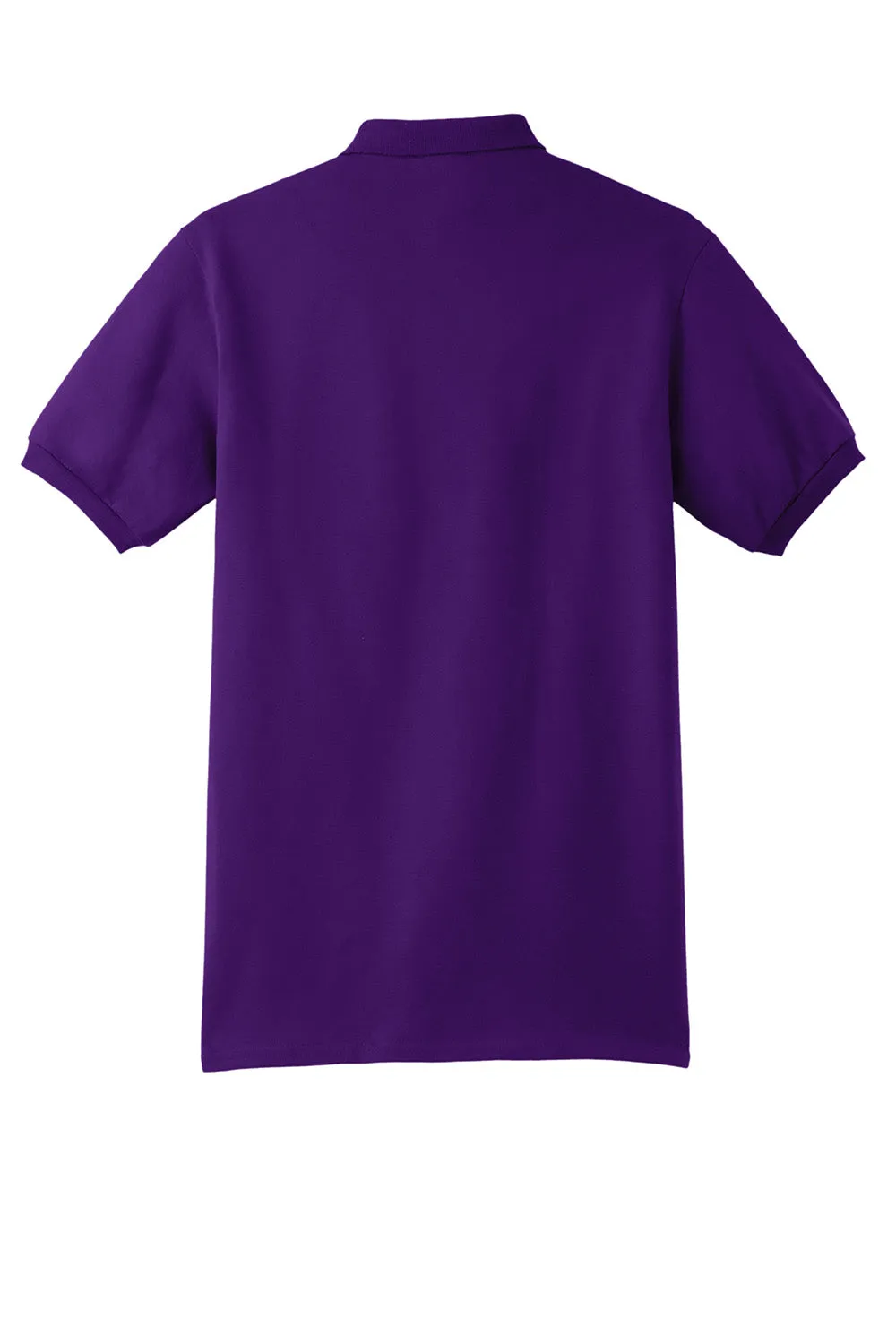 Hanes Mens EcoSmart Short Sleeve Polo Shirt - Purple  Best cheap Clothing Hanes