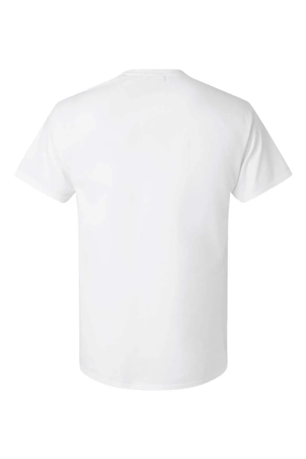 Hanes Mens Essential Short Sleeve Crewneck T-Shirt w/ Pocket - White  Best cheap Clothing Hanes