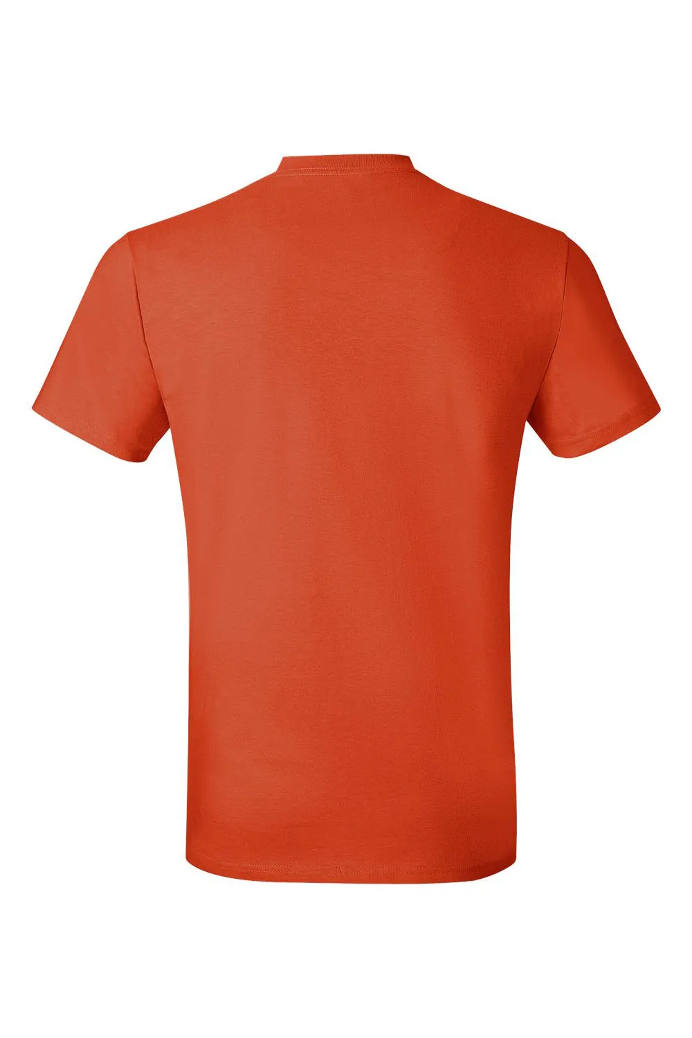 Hanes Mens Nano-T Short Sleeve Crewneck T-Shirt - Orange  Best cheap Clothing Hanes