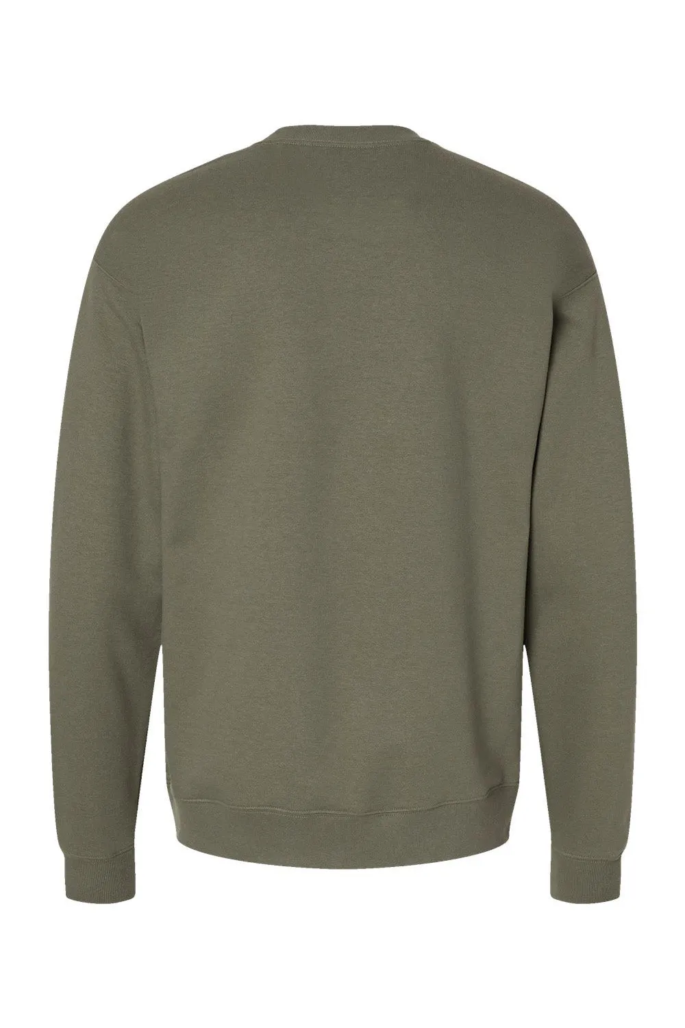 Hanes Mens Perfect Sweats Crewneck Sweatshirt - Fatigue Green  Best cheap Clothing Hanes