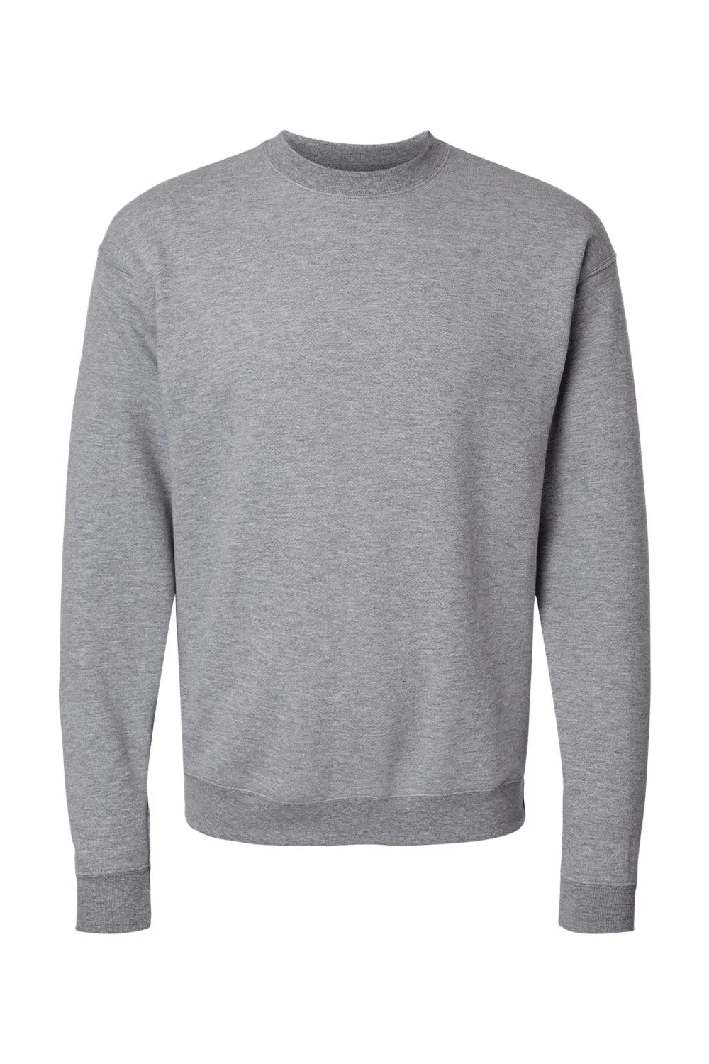 Hanes Mens Perfect Sweats Crewneck Sweatshirt - Light Steel Grey  Best cheap Clothing Hanes