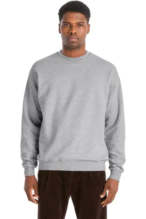 Hanes Mens Perfect Sweats Crewneck Sweatshirt - Light Steel Grey  Best cheap Clothing Hanes