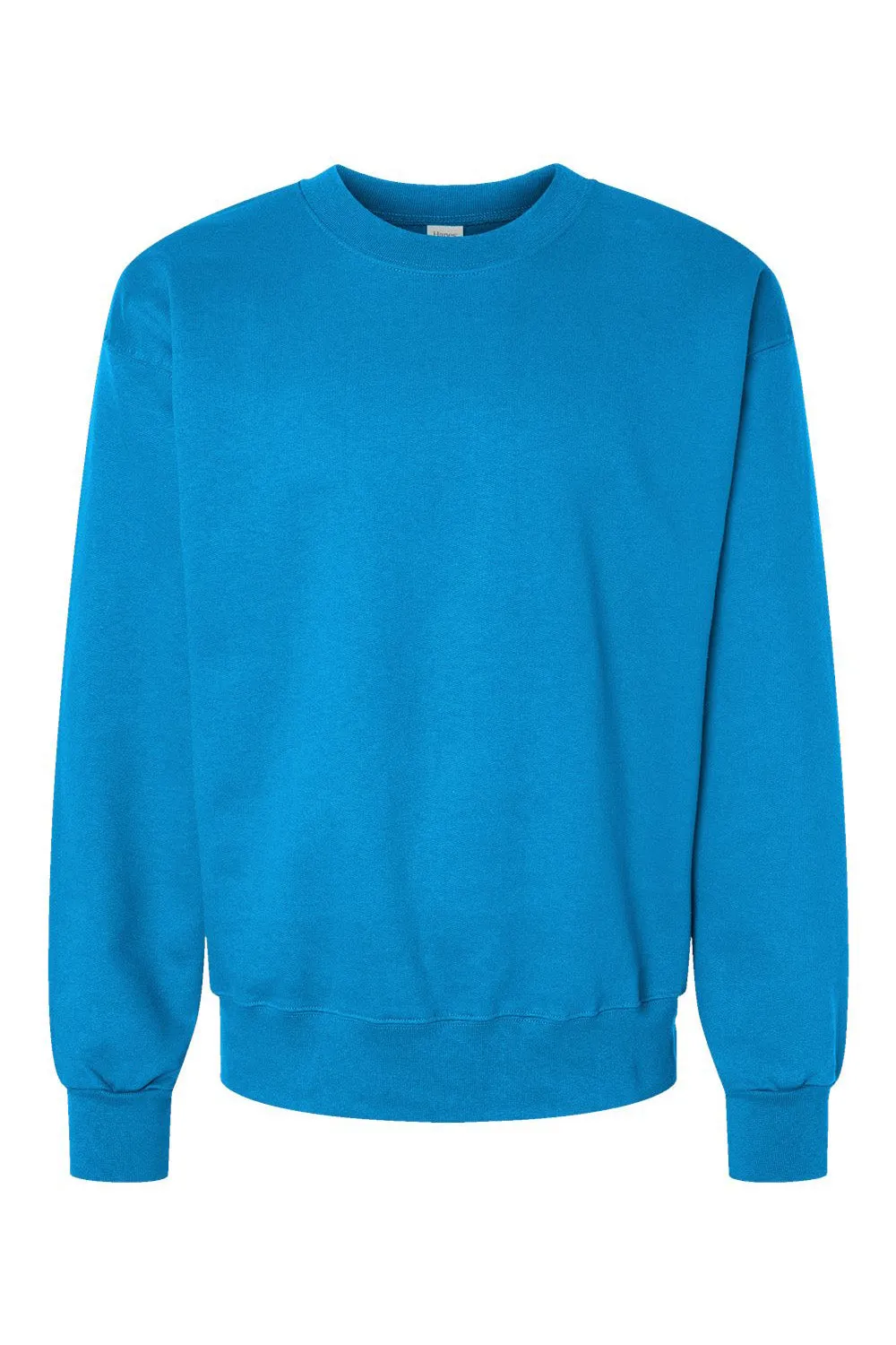 Hanes Mens Ultimate Cotton PrintPro XP Pill Resistant Crewneck Sweatshirt - Teal Blue  Best cheap Clothing Hanes