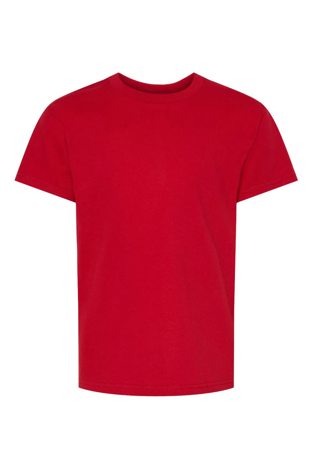 Hanes Youth ComfortSoft Short Sleeve Crewneck T-Shirt - Athletic Crimson Red  Best cheap Clothing Hanes