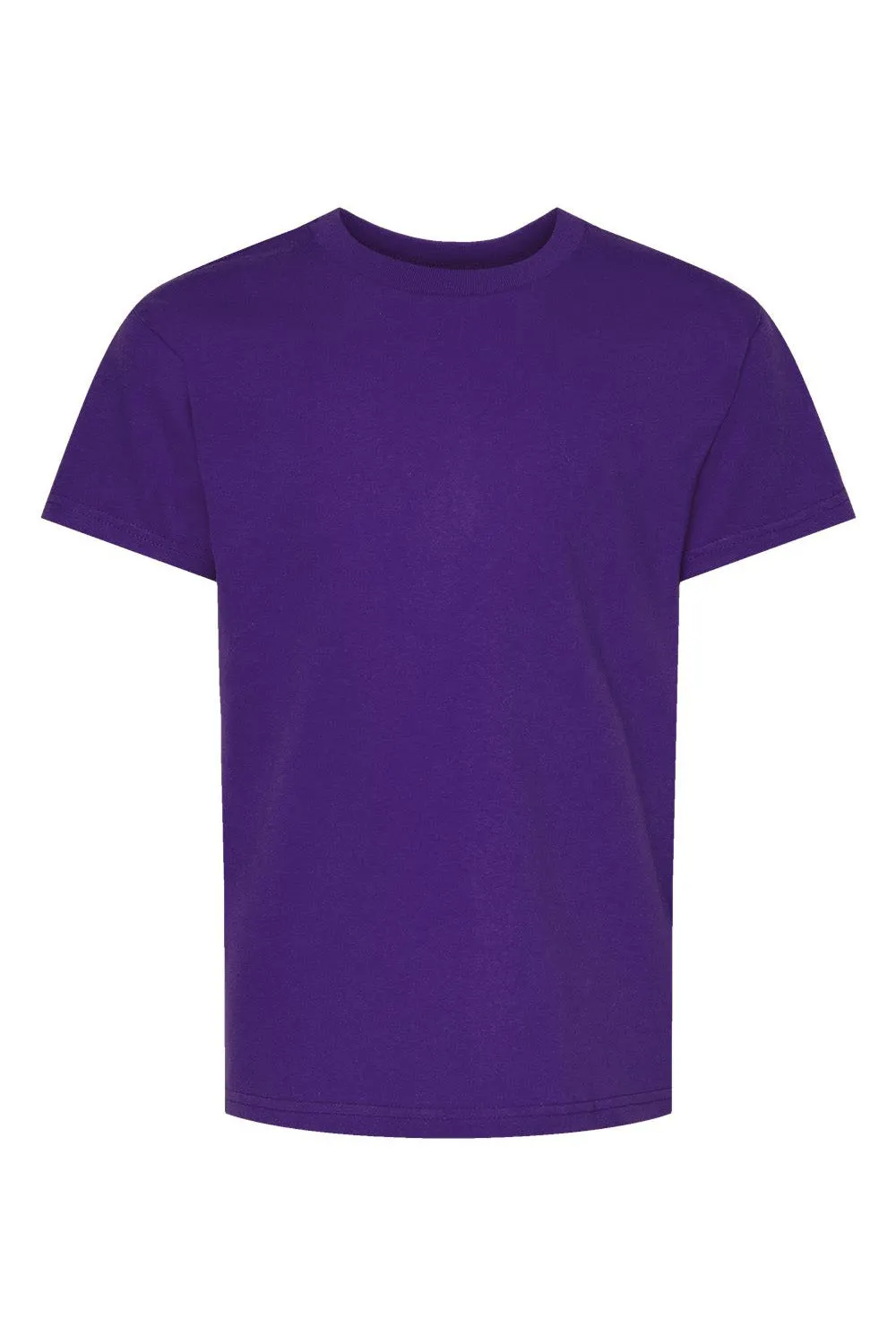 Hanes Youth ComfortSoft Short Sleeve Crewneck T-Shirt - Athletic Purple  Best cheap Clothing Hanes