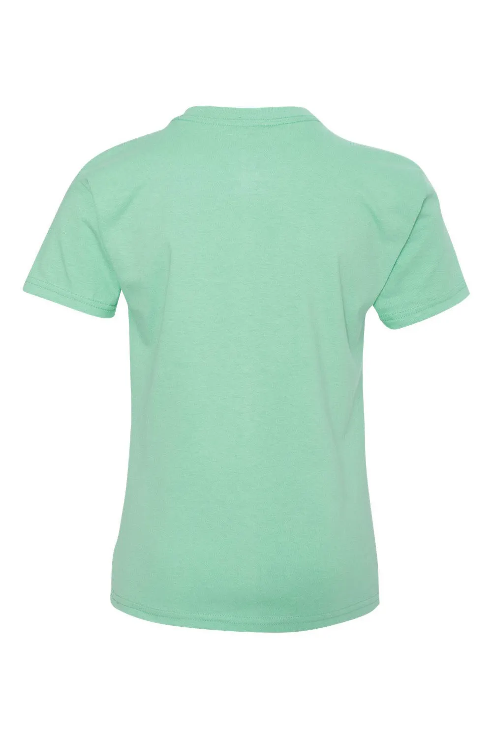 Hanes Youth ComfortSoft Short Sleeve Crewneck T-Shirt - Clean Mint Green  Best cheap Clothing Hanes