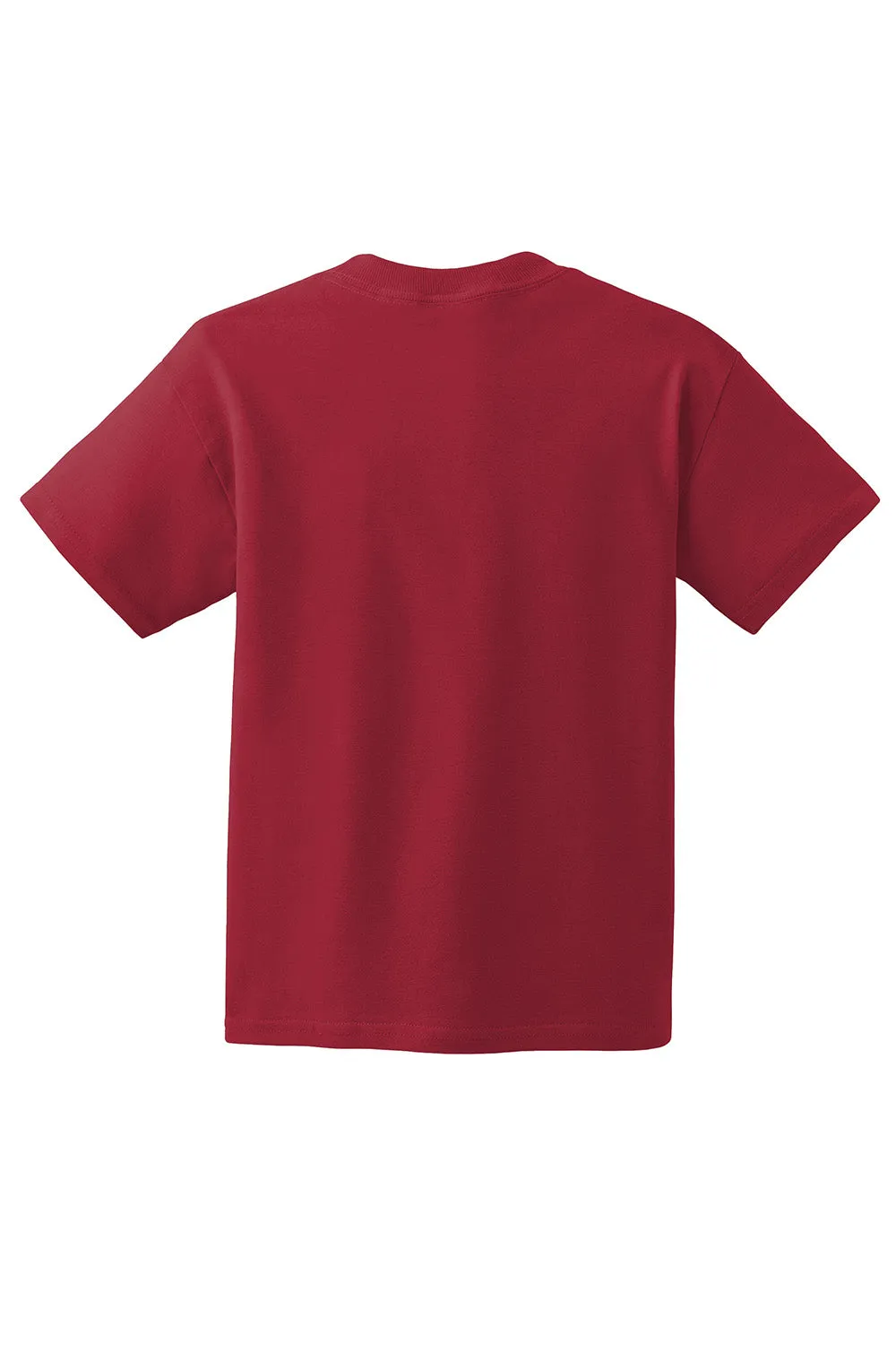 Hanes Youth ComfortSoft Short Sleeve Crewneck T-Shirt - Deep Red  Best cheap Clothing Hanes