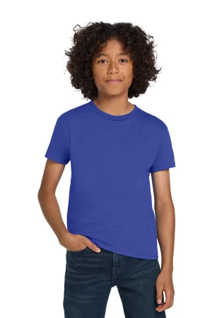 Hanes Youth ComfortSoft Short Sleeve Crewneck T-Shirt - Deep Royal Blue  Best cheap Clothing Hanes