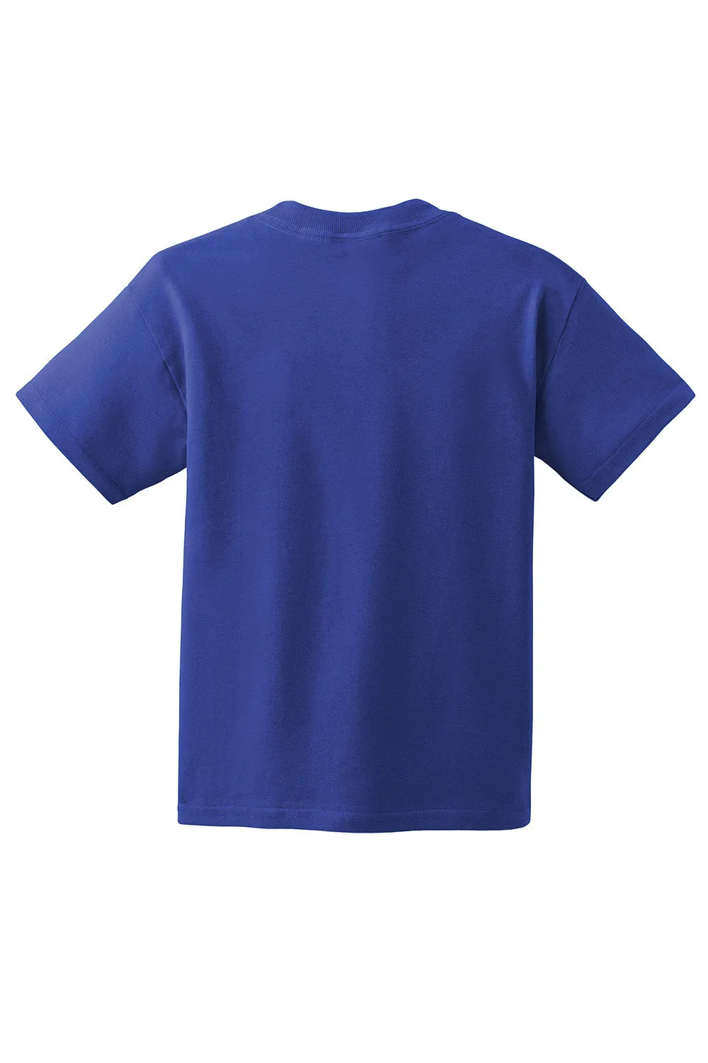 Hanes Youth ComfortSoft Short Sleeve Crewneck T-Shirt - Deep Royal Blue  Best cheap Clothing Hanes