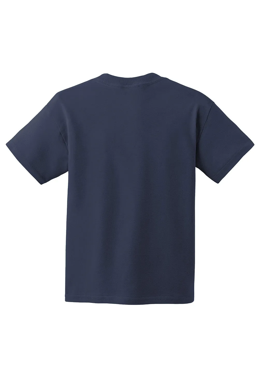 Hanes Youth ComfortSoft Short Sleeve Crewneck T-Shirt - Navy Blue  Best cheap Clothing Hanes