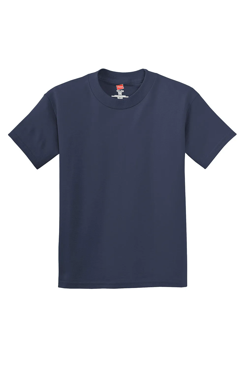 Hanes Youth ComfortSoft Short Sleeve Crewneck T-Shirt - Navy Blue  Best cheap Clothing Hanes