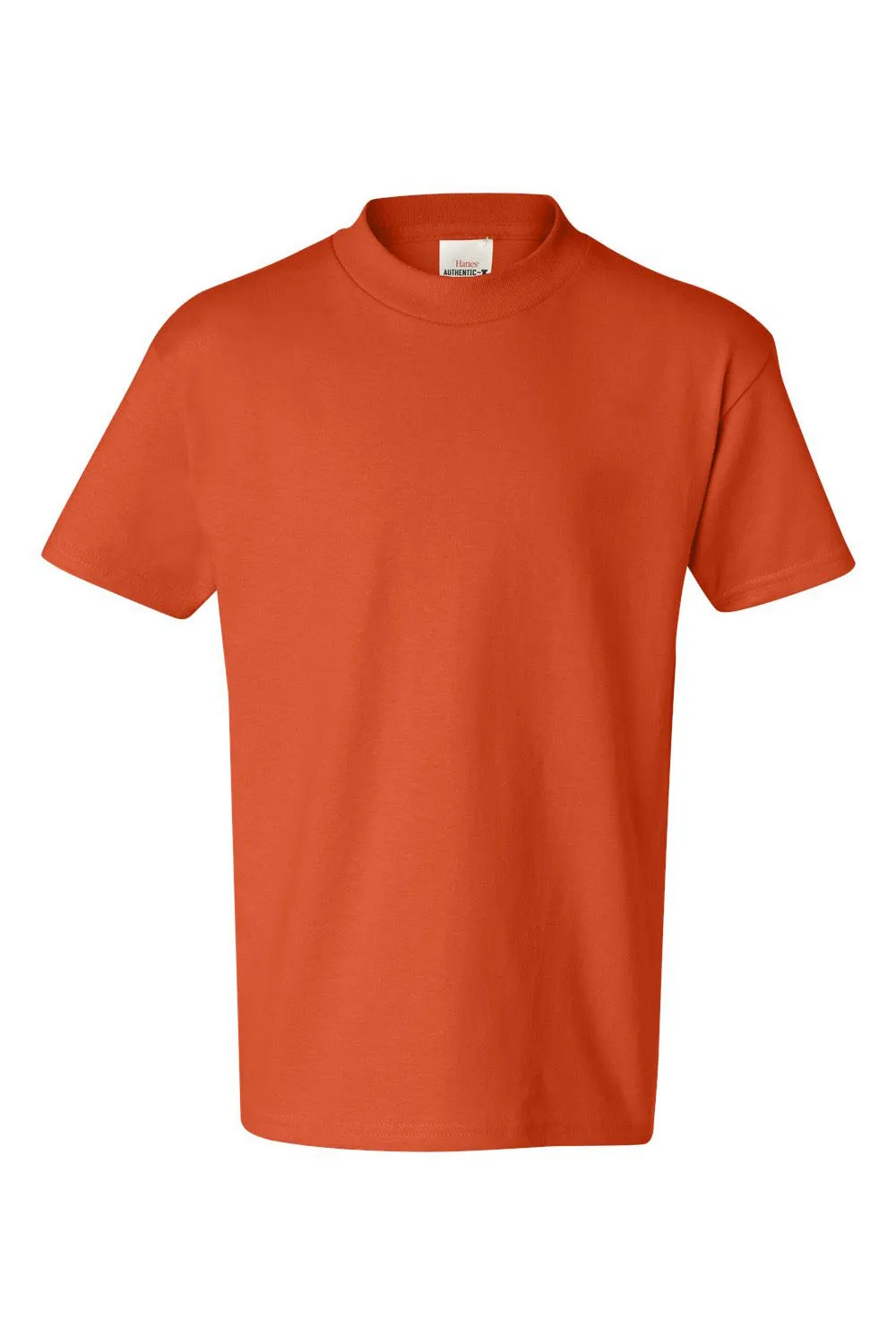 Hanes Youth ComfortSoft Short Sleeve Crewneck T-Shirt - Orange  Best cheap Clothing Hanes