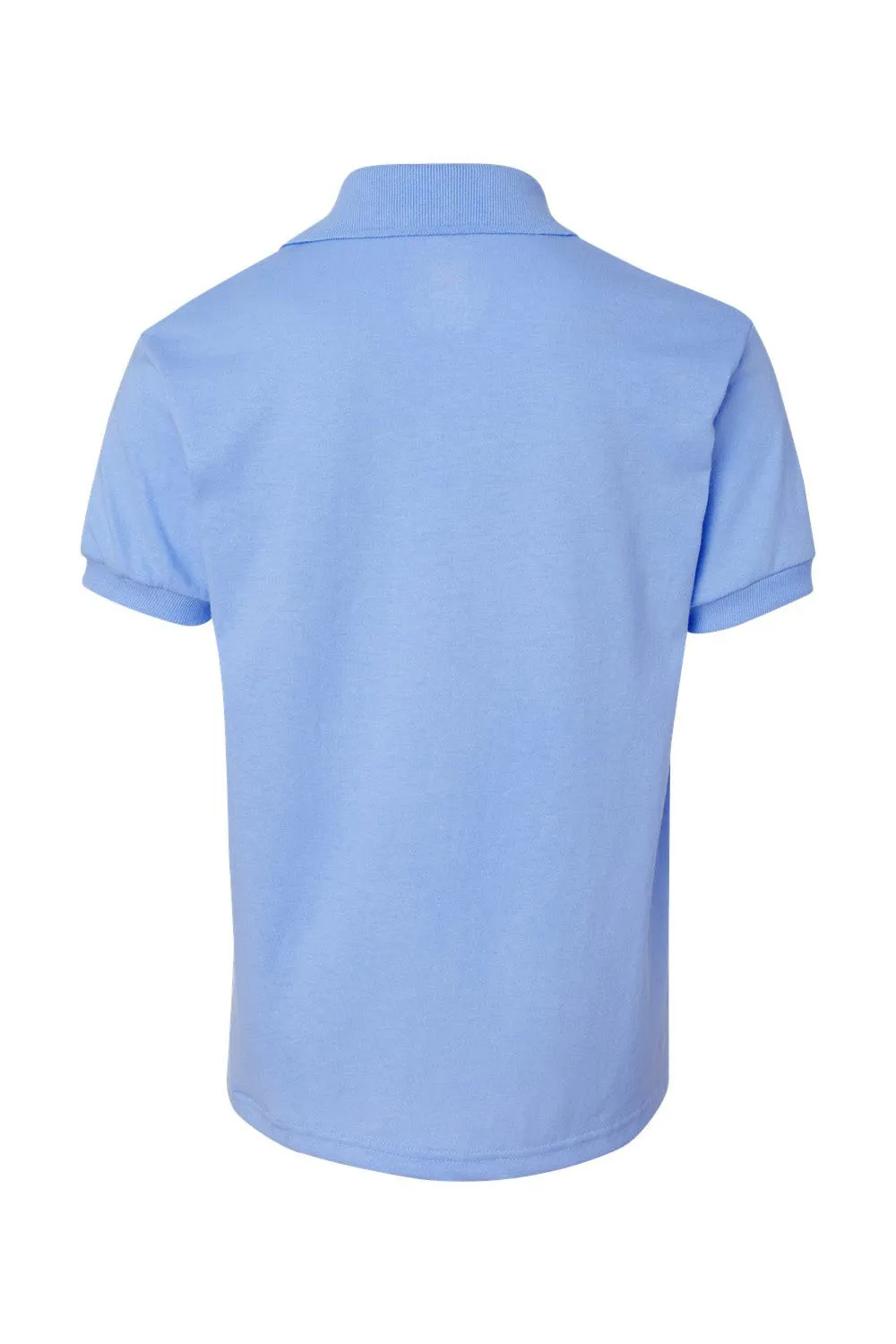 Hanes Youth EcoSmart Short Sleeve Polo Shirt - Light Blue  Best cheap Clothing Hanes