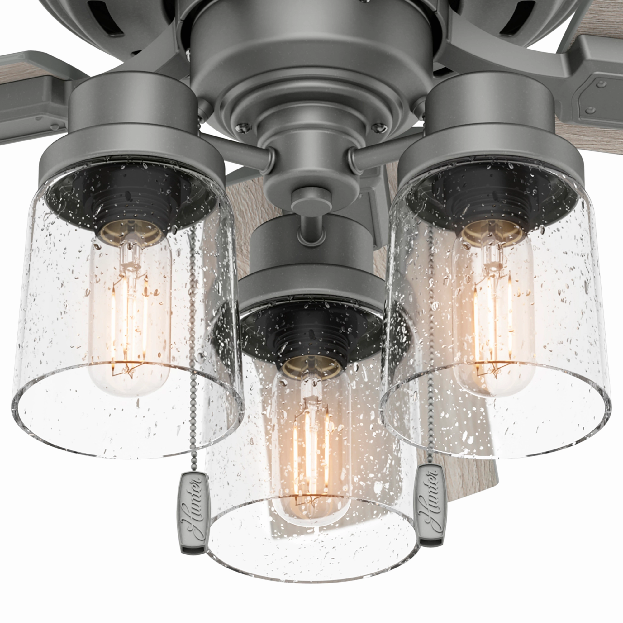 Hartland 44"Ceiling Fan Matte Silver