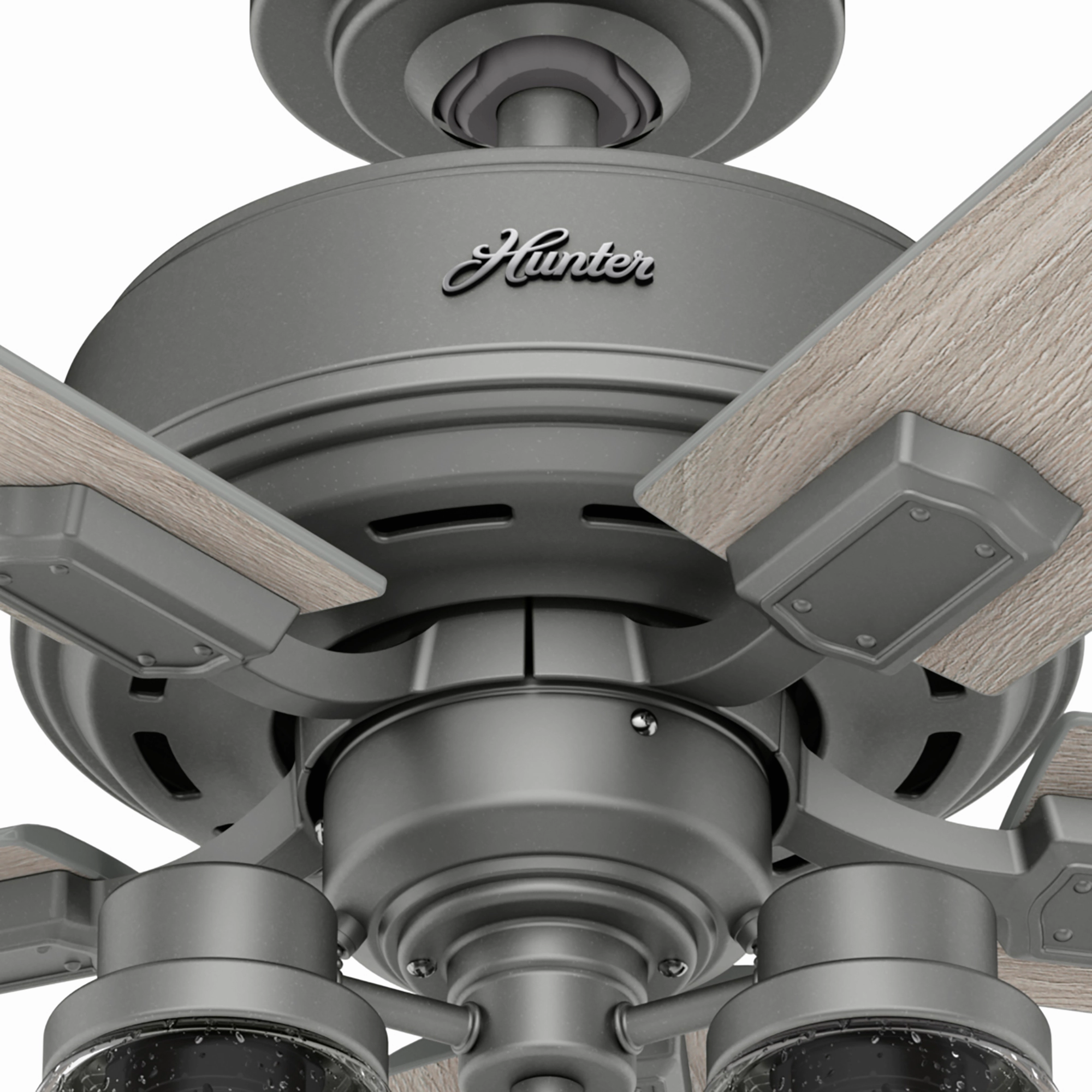Hartland 44"Ceiling Fan Matte Silver