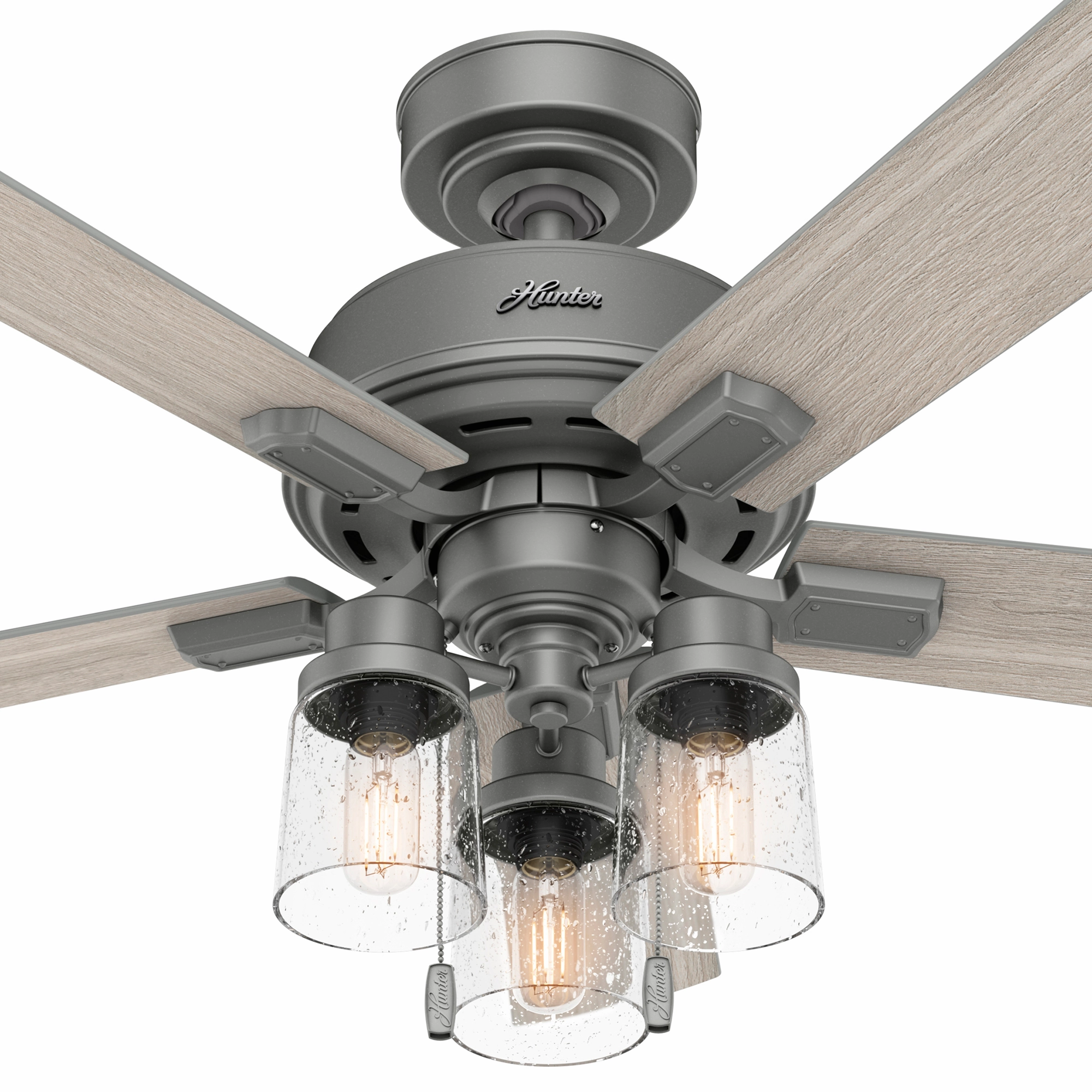 Hartland 44"Ceiling Fan Matte Silver