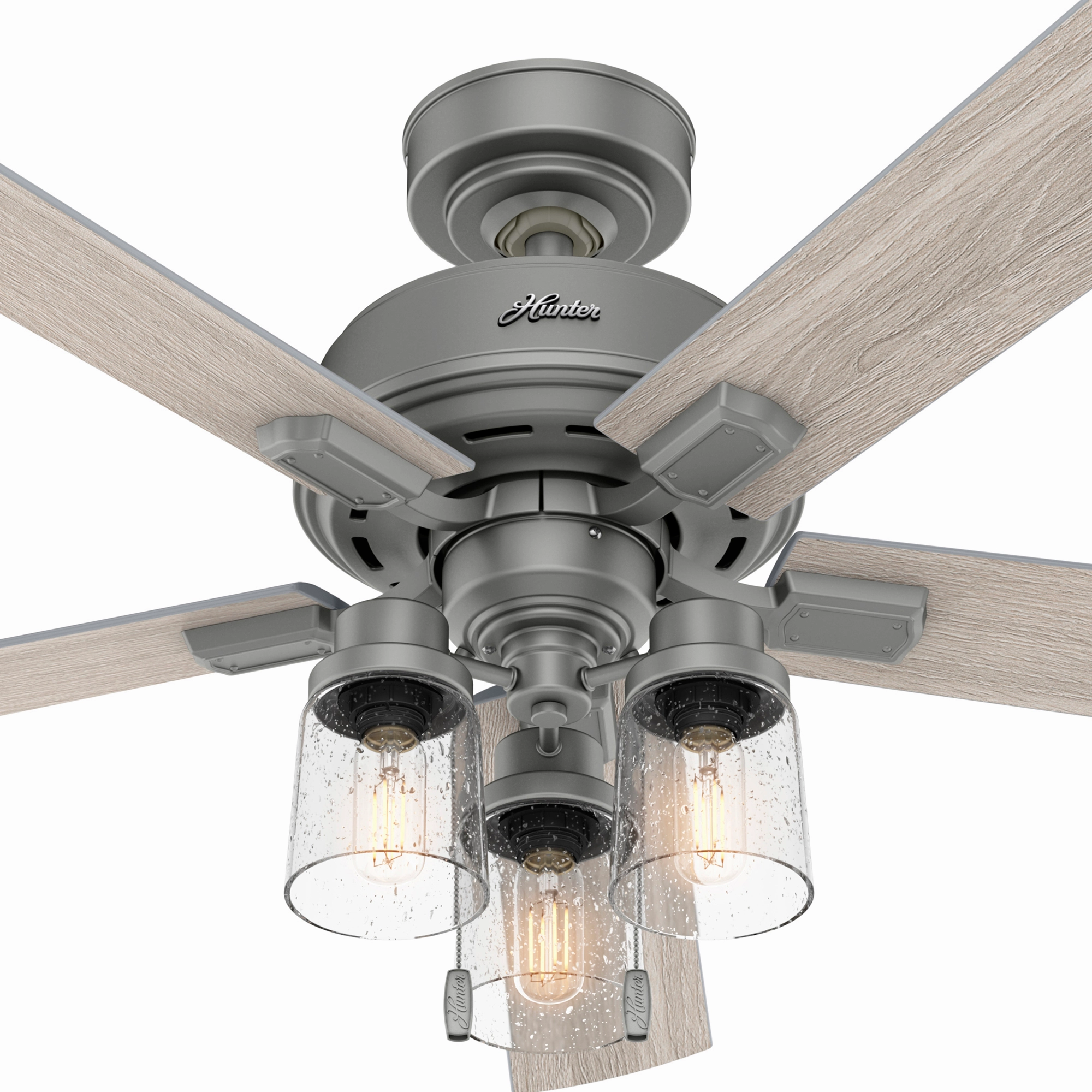 Hartland 52"Ceiling Fan Matte Silver