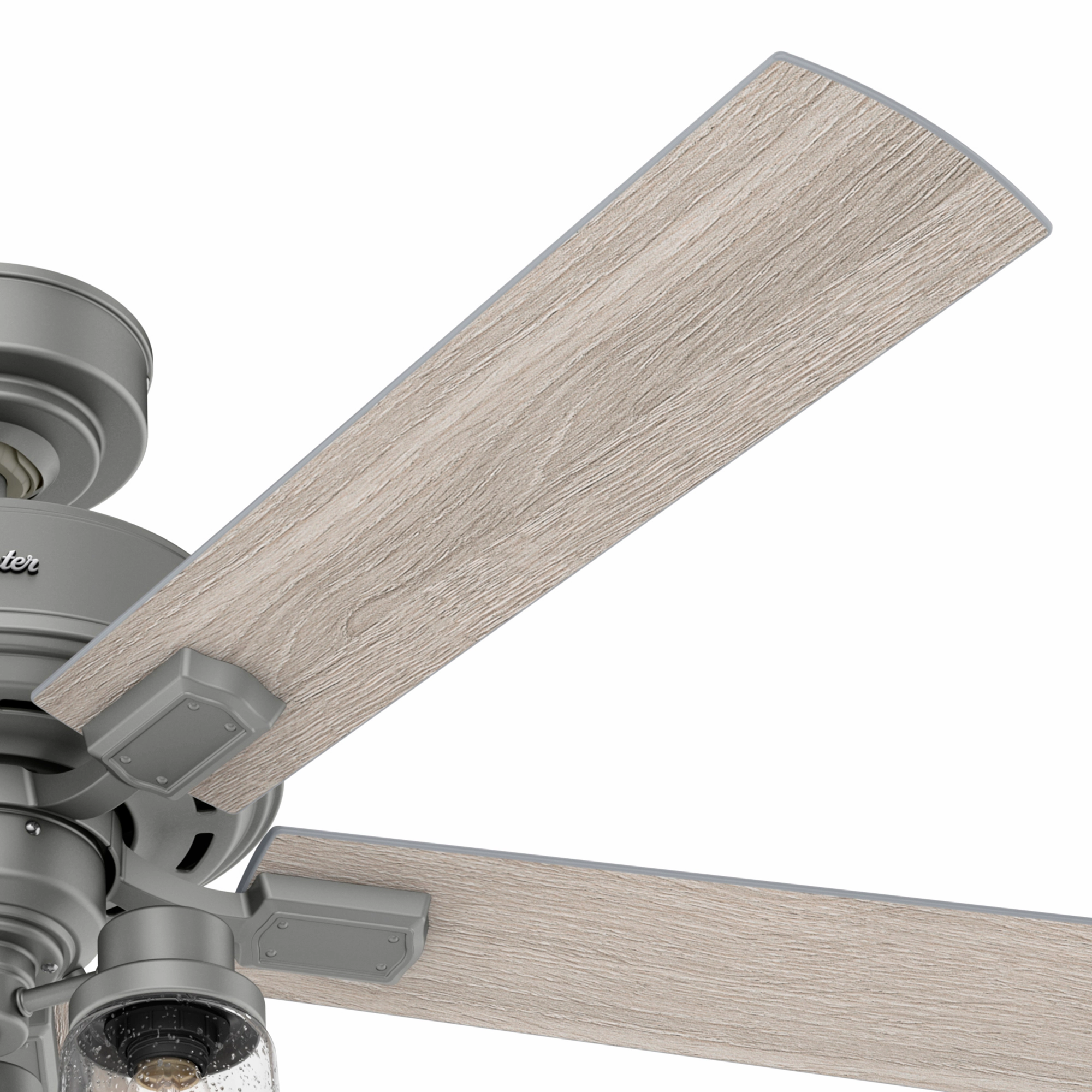 Hartland 52"Ceiling Fan Matte Silver