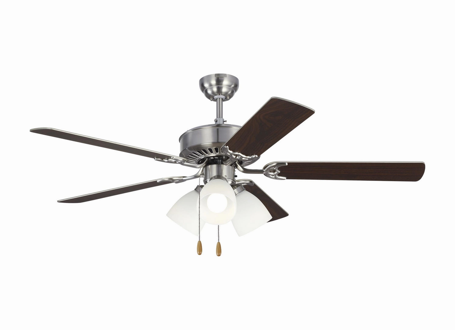 Haven 52 LED 3 52``Ceiling Fan Brushed Steel