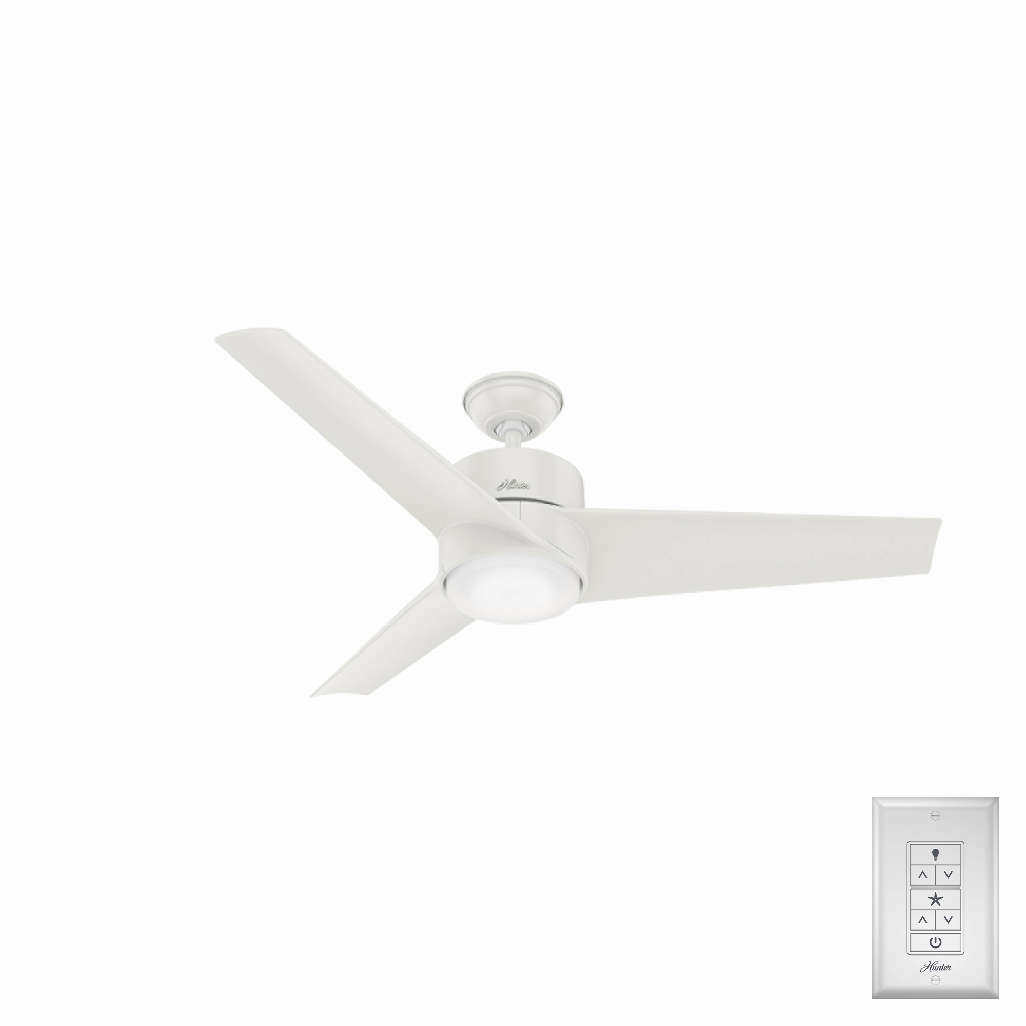 Havoc 54"Ceiling Fan Fresh White