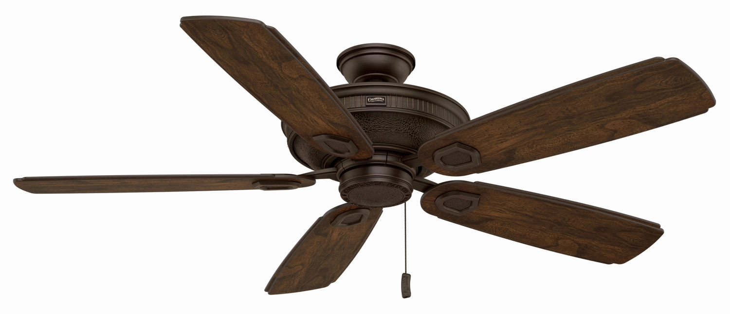 Heritage 60"Ceiling Fan Brushed Cocoa weatherproof fans for outdoor environments