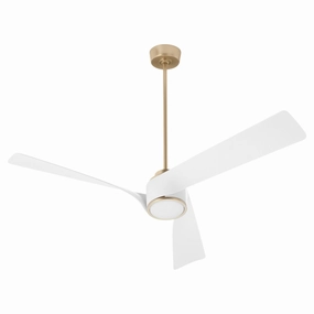 Heyday 56"Ceiling Fan White versatile medium fans for any space