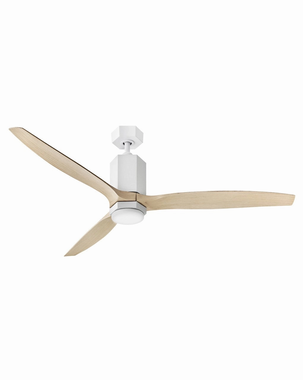 Hinkley Fan Facet Smart Outdoor Dual Mount Ceiling Fan with LED and Hiro Control