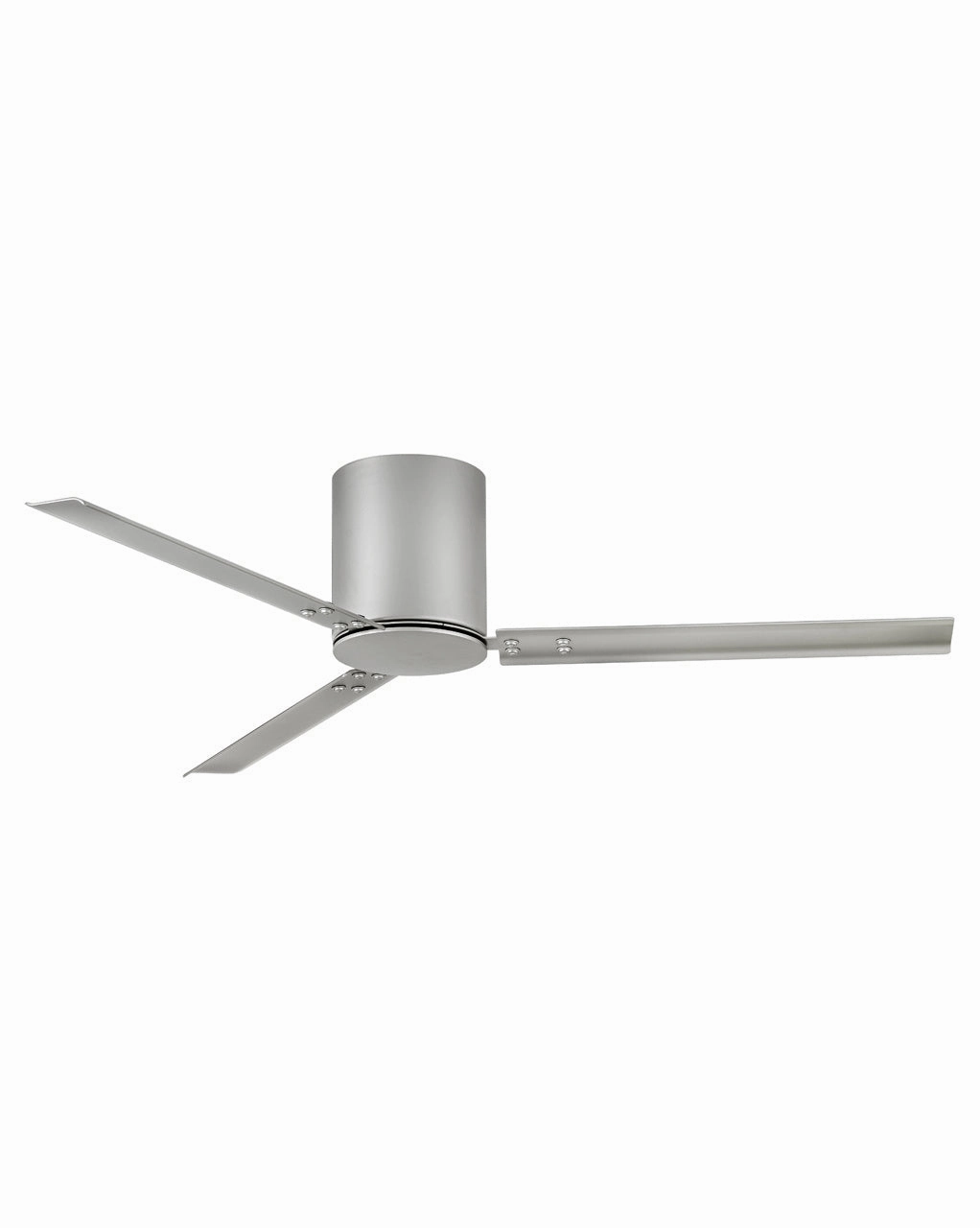 Hinkley Fan Indy Flush Smart Indoor/Outdoor DC Ceiling Fan with Hiro Control Energy-efficient ceiling fan with remote