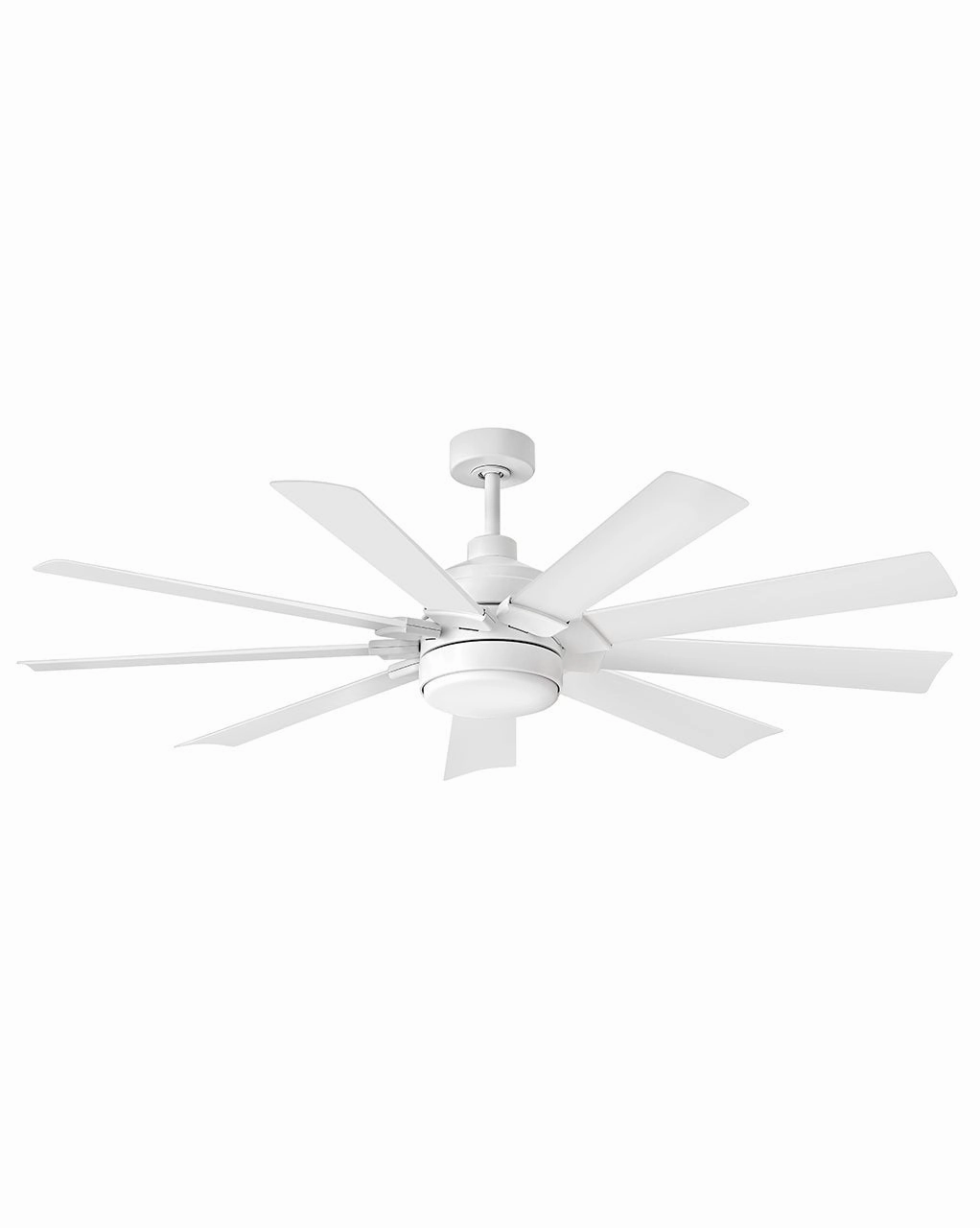 Hinkley Turbine | Outdoor Ceiling Fan with 24W LED & HIRO Control - 6 Speed Reversing