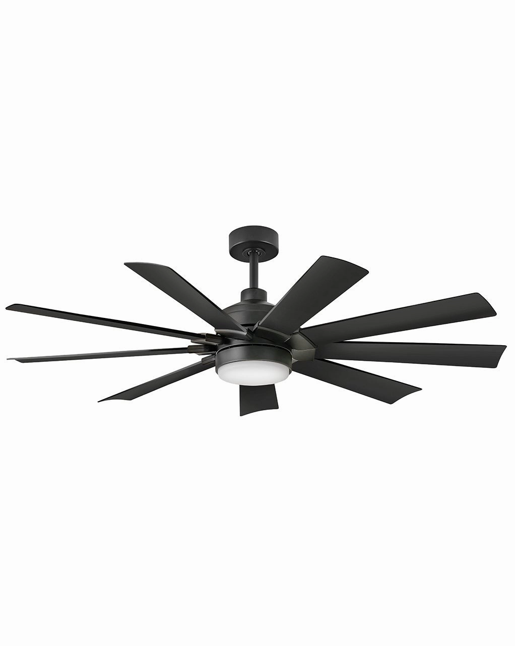 Hinkley Turbine | Outdoor Ceiling Fan with 24W LED & HIRO Control - 6 Speed Reversing Energy-efficient ceiling fan with remote