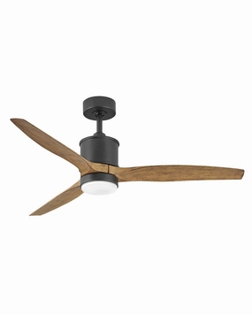 Hover 52"Ceiling Fan Matte Black outdoor exterior fans for patio cooling