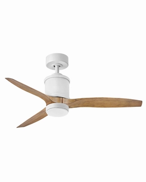 Hover 52"Ceiling Fan Matte White weatherproof fans for outdoor environments