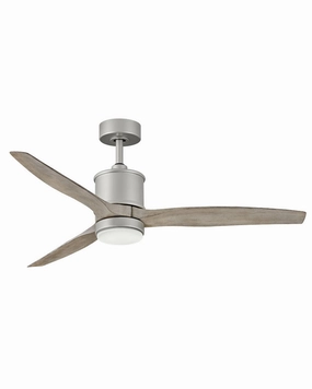 Hover 60"Ceiling Fan Brushed Nickel weatherproof fans for outdoor environments