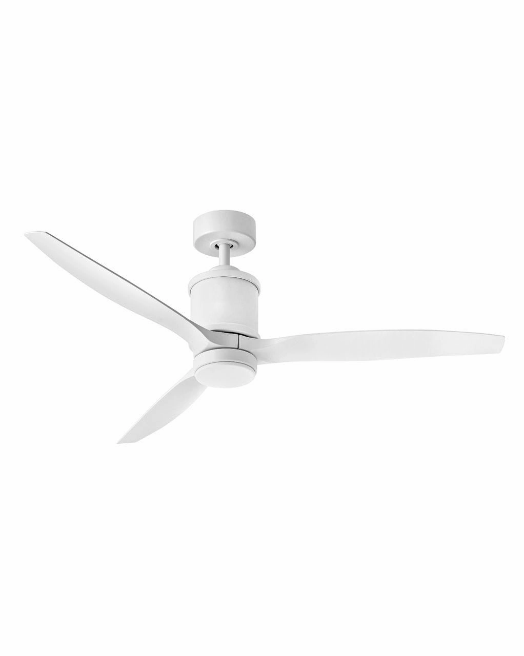 Hover 60"Ceiling Fan Matte White weatherproof fans for outdoor environments