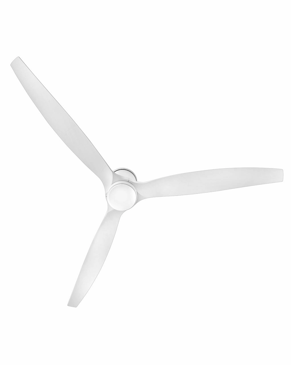 Hover Flush 72"Ceiling Fan Matte White