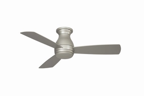 Hugh 44 44"Ceiling Fan Brushed Nickel hugger fans for rooms with low ceilings