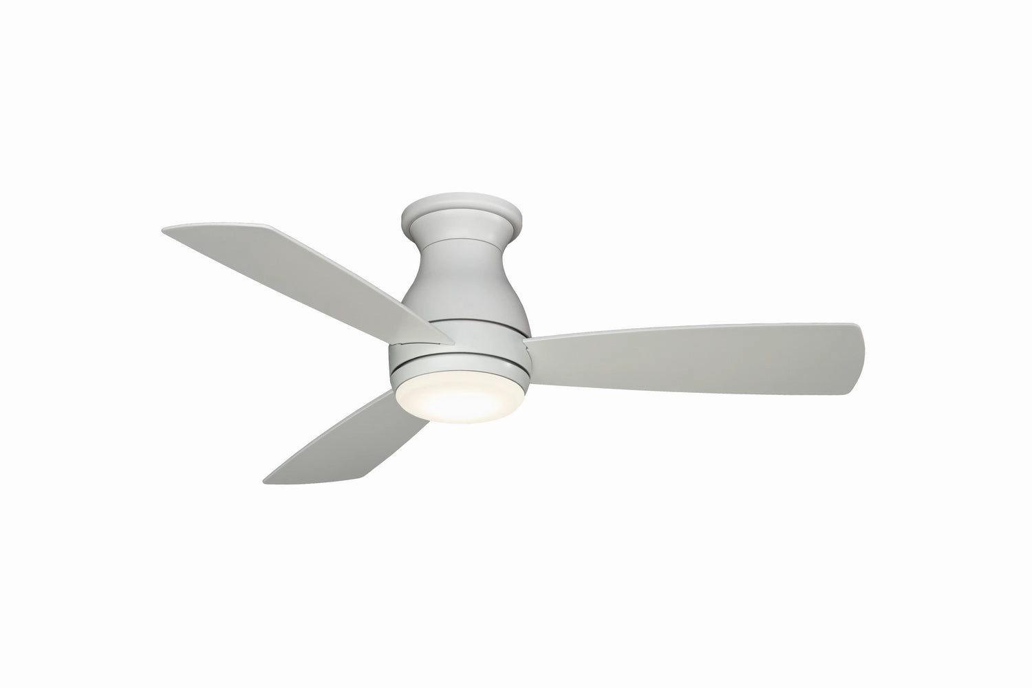 Hugh 44 44"Ceiling Fan Matte White
