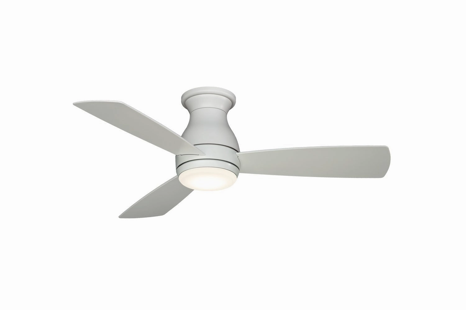Hugh 44 44"Ceiling Fan Matte White