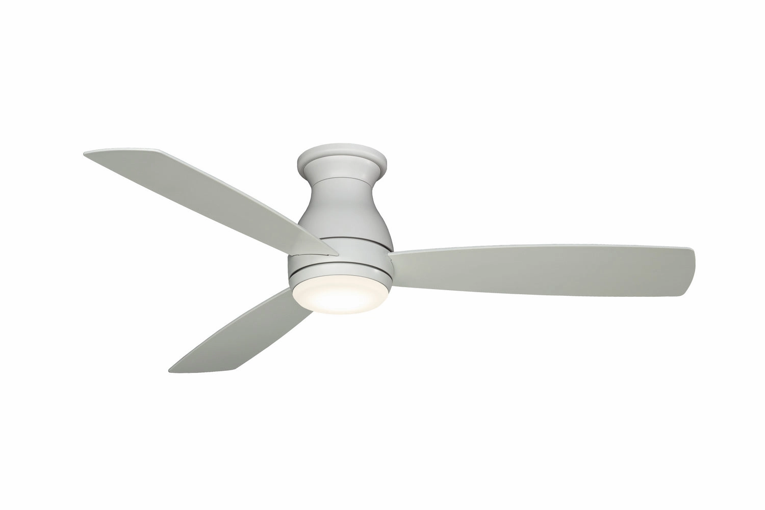 Hugh 52 52"Ceiling Fan Matte White medium electric fans for multi-room use