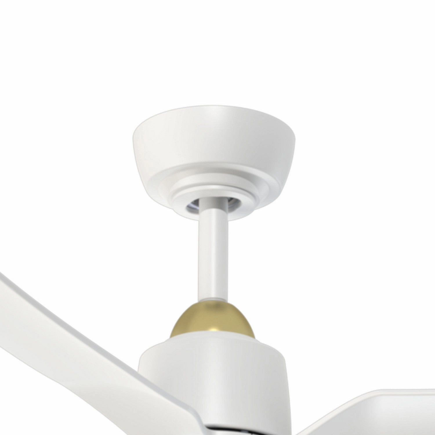 Hugo 42"Ceiling Fan Brushed Gold/Matte White