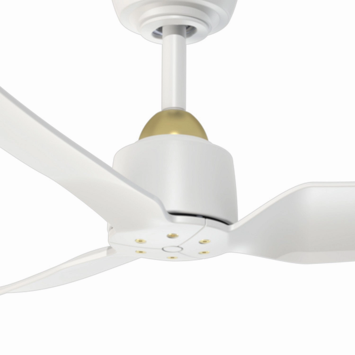 Hugo 42"Ceiling Fan Brushed Gold/Matte White