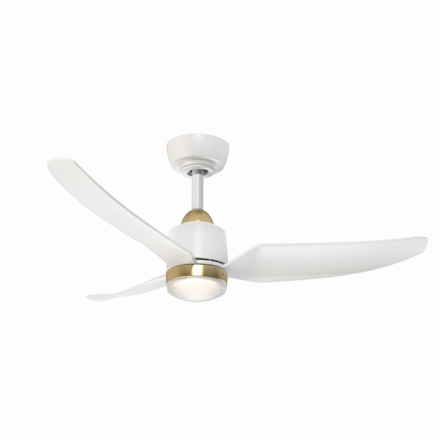 Hugo 42"Ceiling Fan Brushed Gold/Matte White