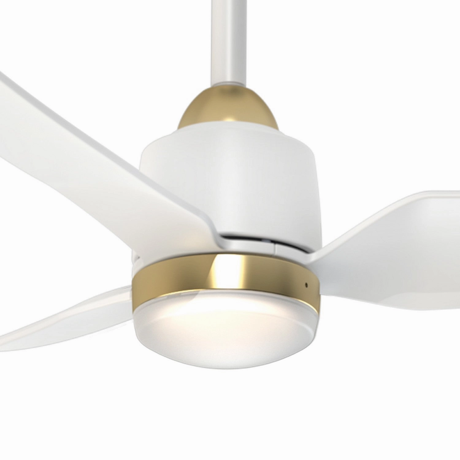 Hugo 42"Ceiling Fan Brushed Gold/Matte White