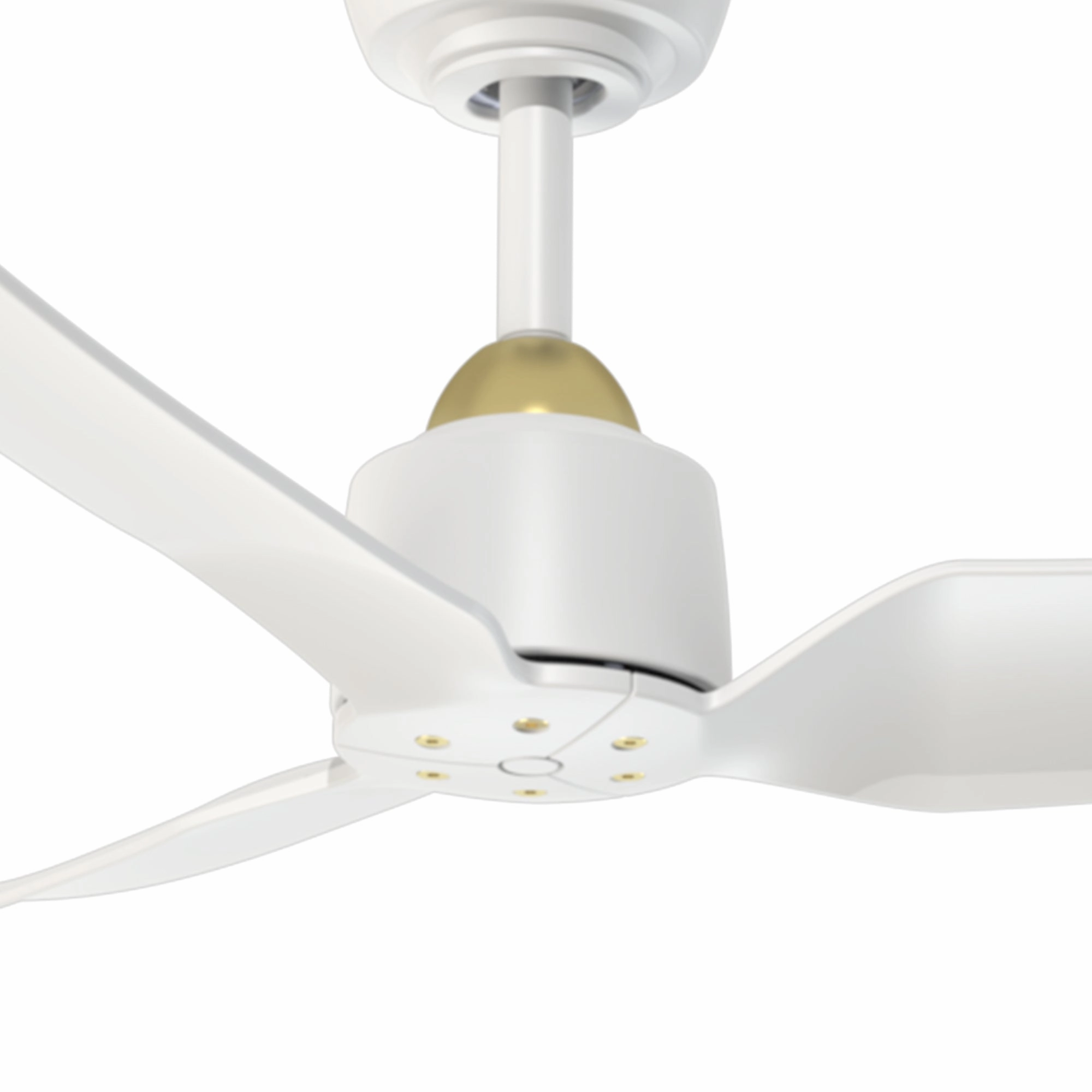 Hugo 42"Ceiling Fan Brushed Gold/Matte White